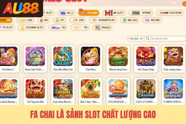 Fa Chai là sảnh slot chất lượng cao Fa Chai là sảnh slot chất lượng cao