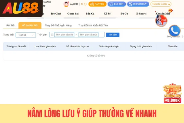 Nằm lòng lưu ý giúp thưởng về nhanh Nằm lòng lưu ý giúp thưởng về nhanh