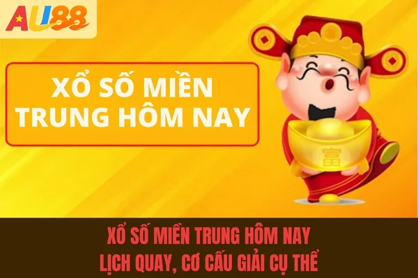 Xổ Số Miền Trung Hôm Nay - Lịch Quay, Cơ Cấu Giải Cụ Thể